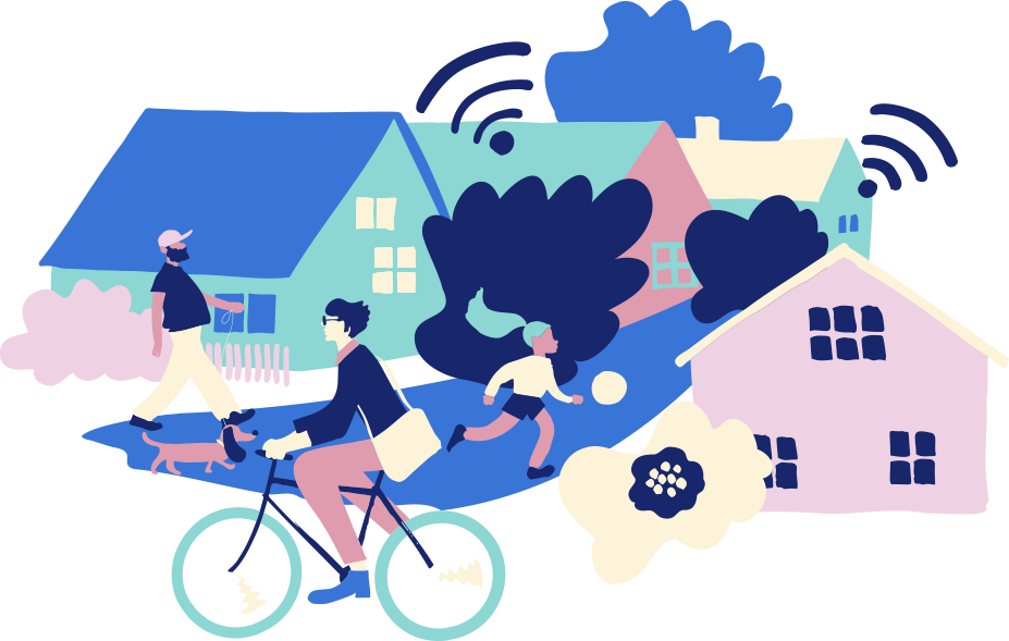 Grafik levande villområde